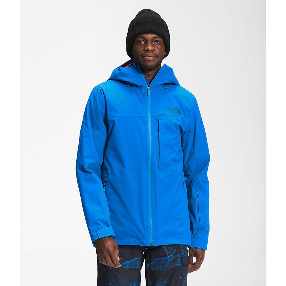 The North Face Thermoball™ Eco Snow Triclimate® Ανδρικα Μπουφάν Fleece - Μπλε / Μαυρα (EYXZ21567)